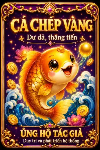 Cá chép vàng — Dư dả, thăng tiến