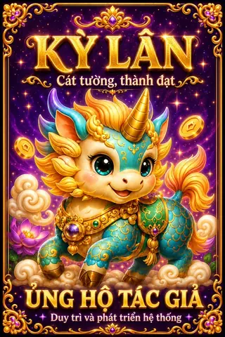 Kỳ lân — Cát tường, thành đạt